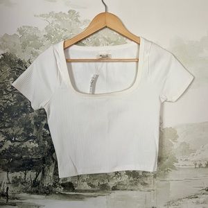 Madewell Ribbed Crop Top
